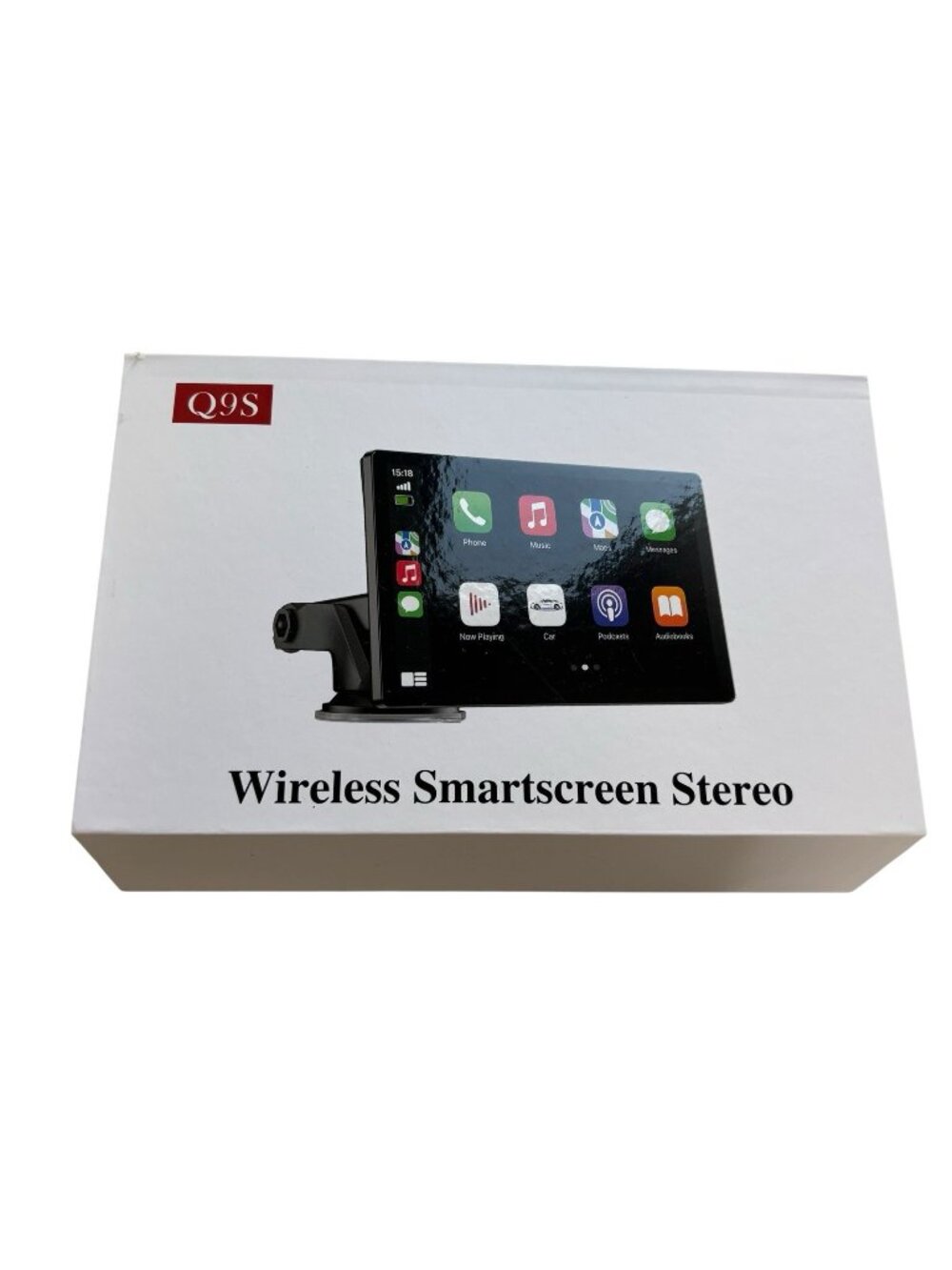 Q9S Hauxiy 9" Wireless CarPlay Android Auto Smart Screen Stereo Dash Cam
